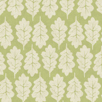 Oak Leaf Pistachio Fabric by the Metre